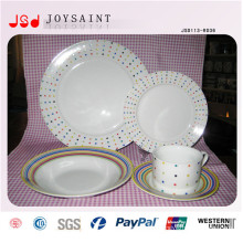 Wholesale Cheap Dinner Porcelain Plates Fruit Plates